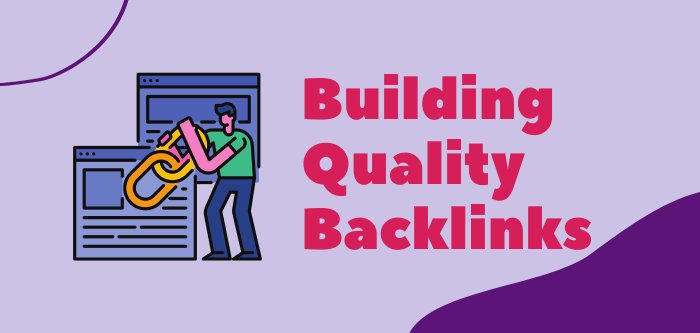 building quality backlinks