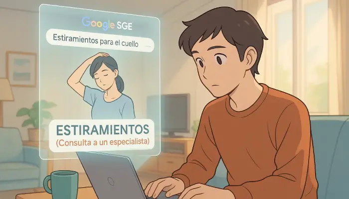 Bienestar y salud informativa con Google SGE