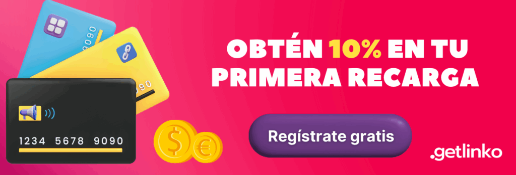 10% extra en tu primer recarga