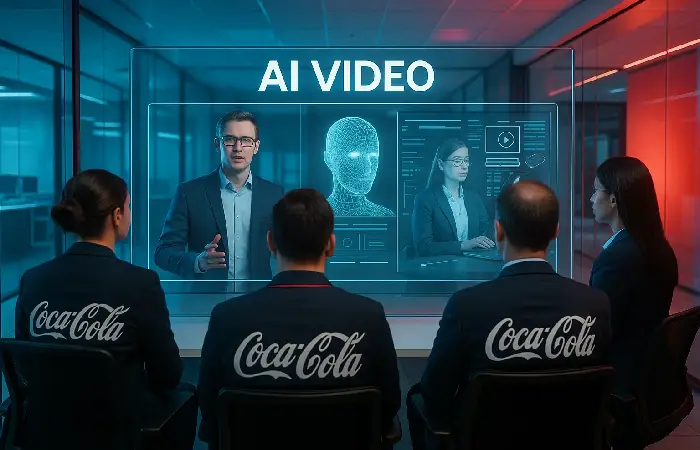 Junta futurista de Cocacola