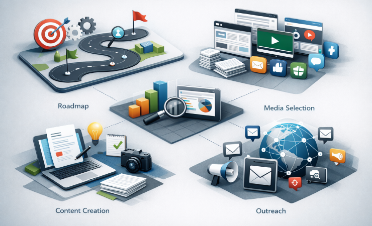 Digital PR para SEO: cómo conseguir enlaces que sí mueven la aguja 5 Cómo montar una estrategia de Digital PR paso a paso 1