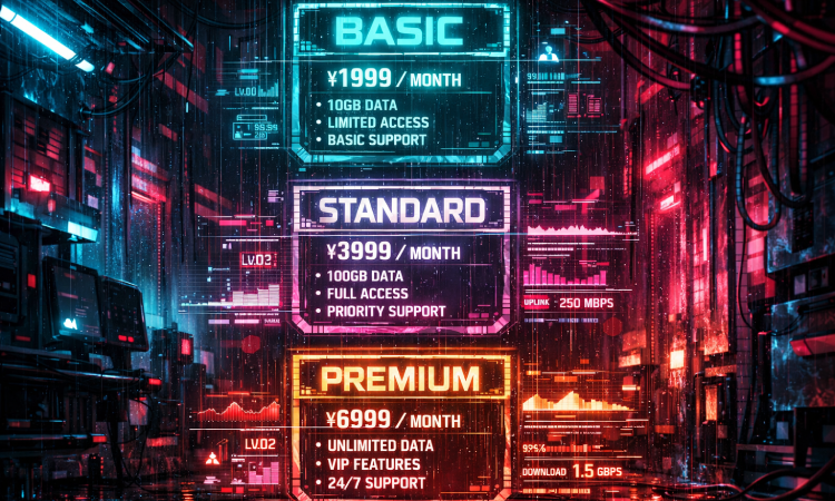 Ejemplo de estructura de precios en un media kit