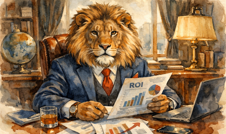 León CEO revisando resultados